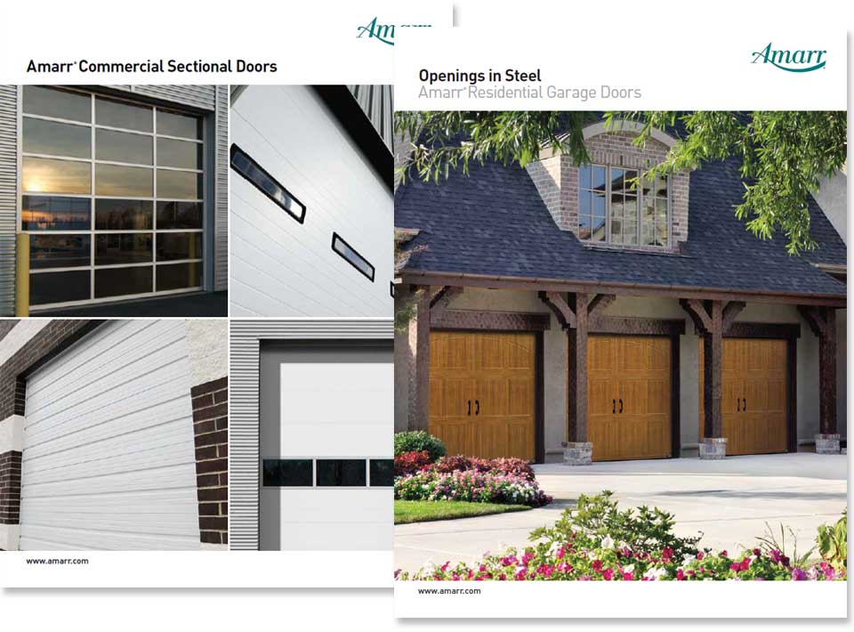 Amarr’s Garage Door Product Brochures