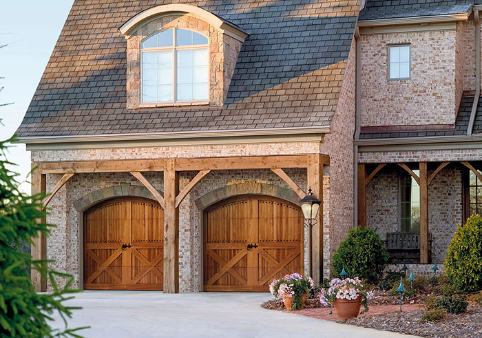 Amarr by Design Stained Wood Garage Door