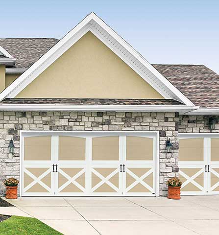 Carriage Court Tanglewood Sandtone Garage Door