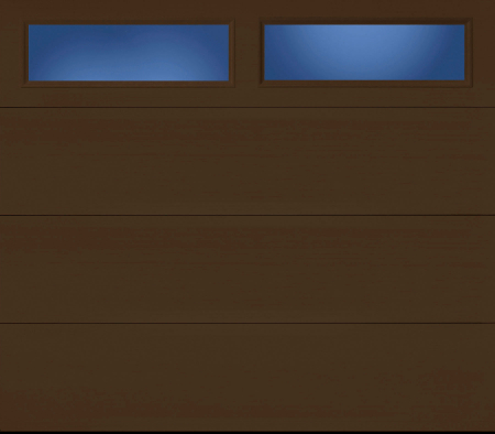 flush panel clear lp dark brown